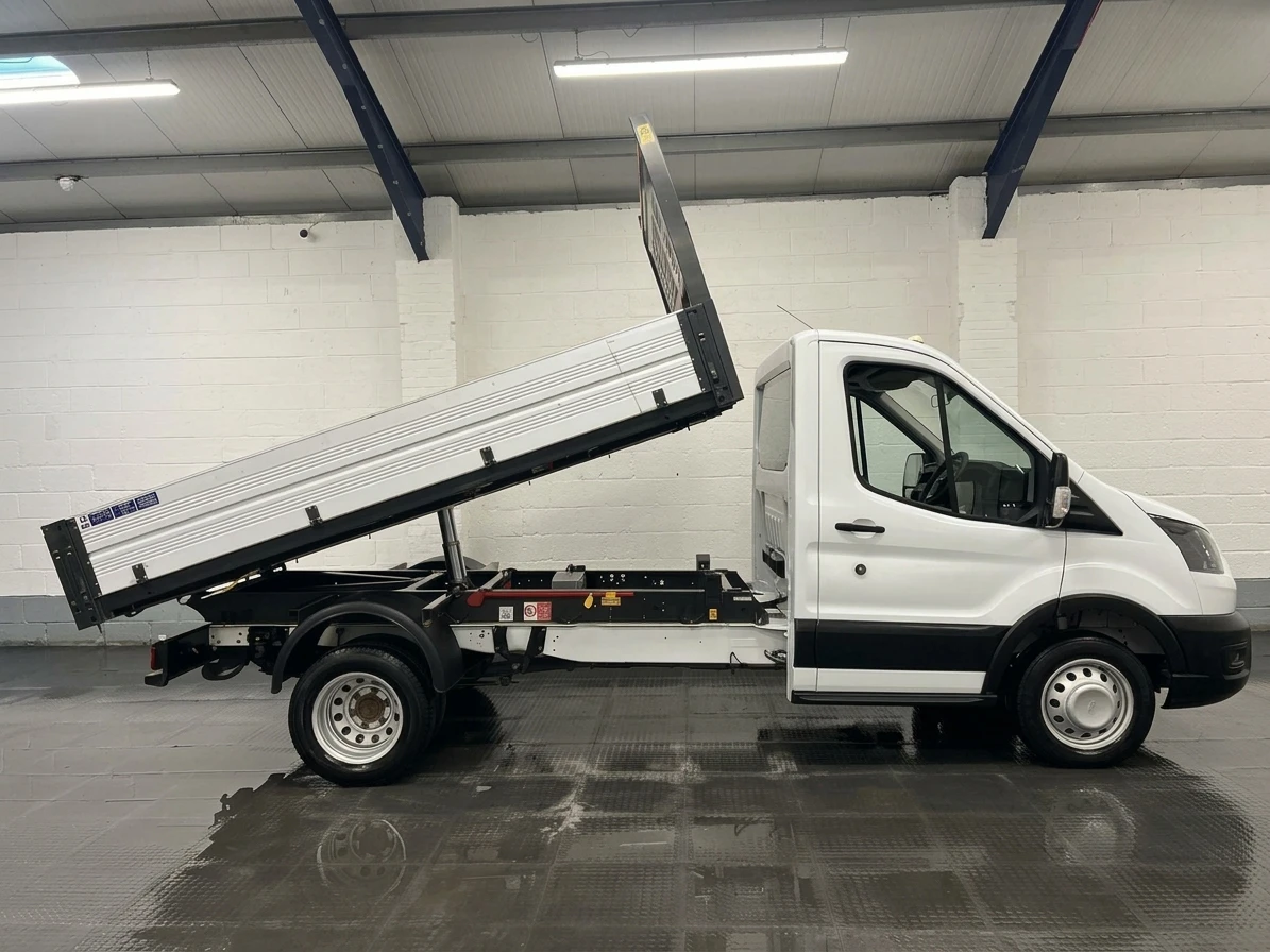 2021 Ford Transit Tipper Van — side view