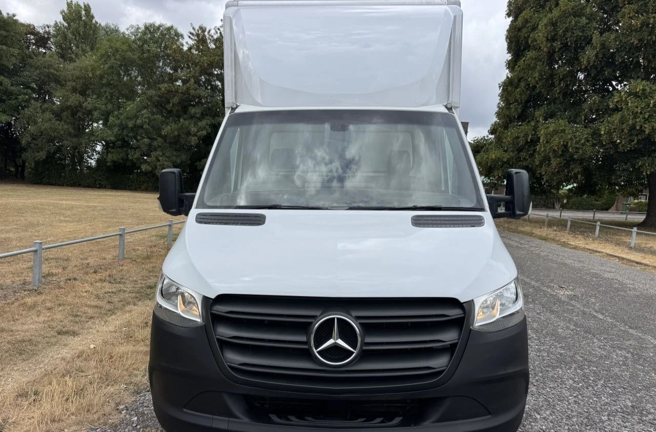 2022 Mercedes-Benz Sprinter CurtainSider Van — front view
