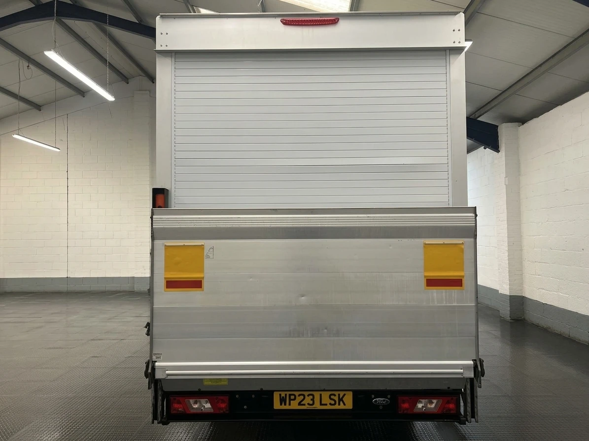 2023 Ford Transit Luton Box Van — rear view