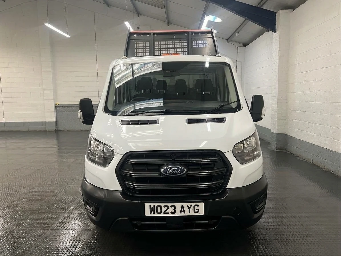 2023 Ford Transit Double Cab Tipper Van — front view