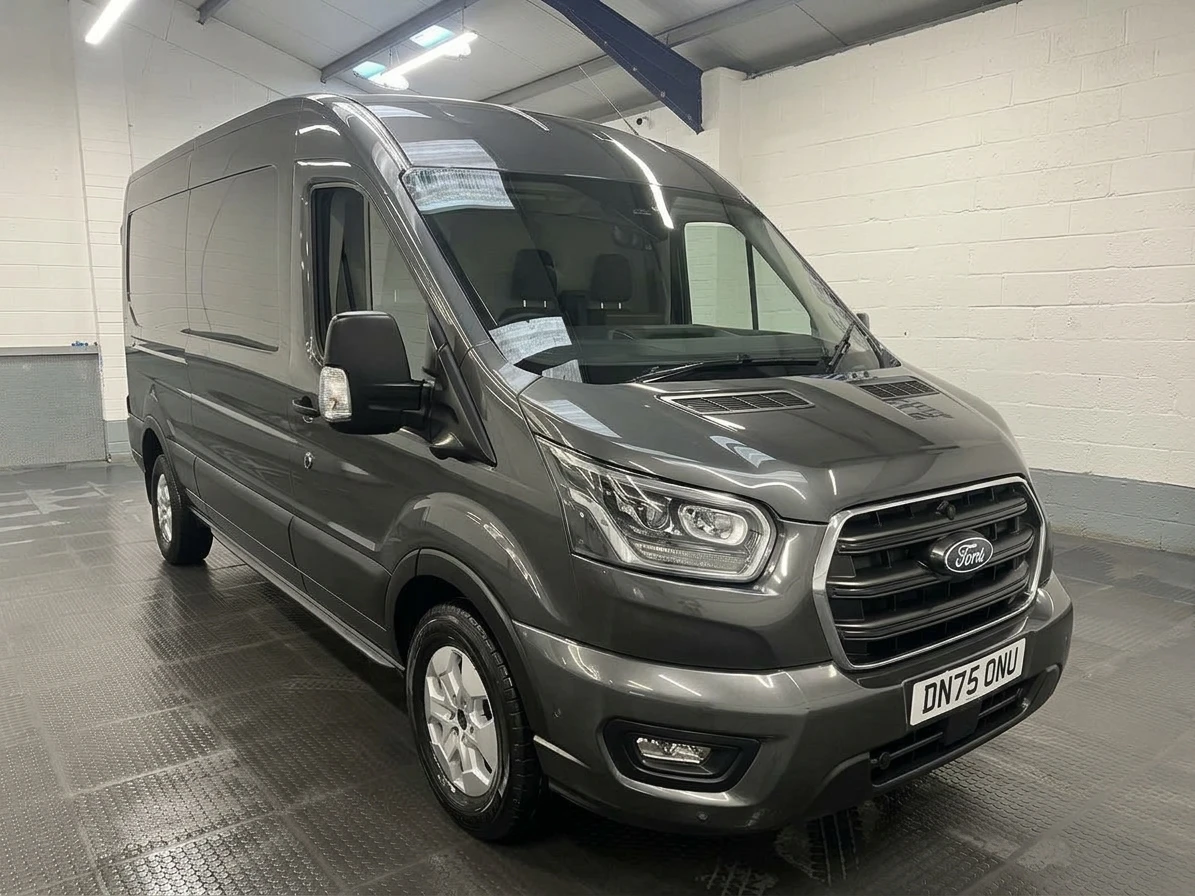 2025 Ford Transit Panel Van — front three-quarter view