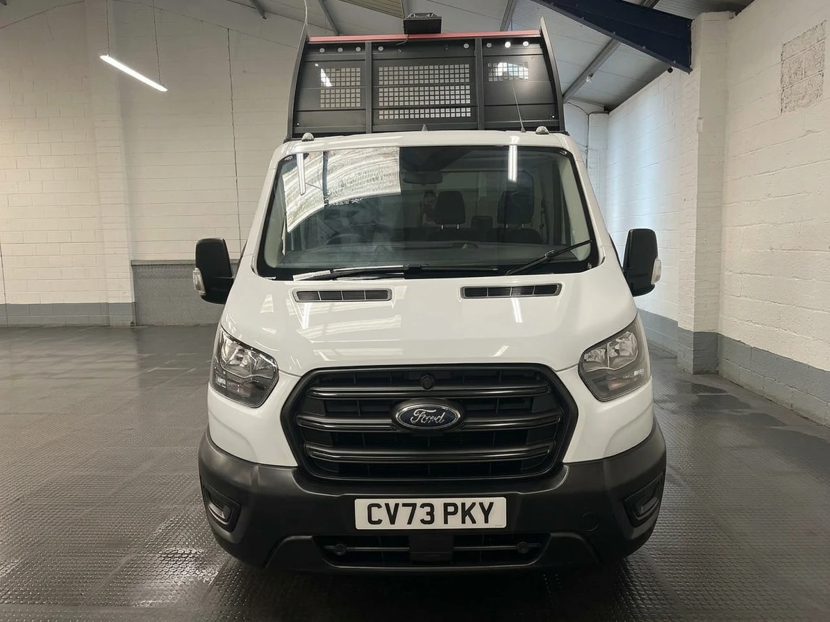 2023 Ford Transit Tipper Van — front view