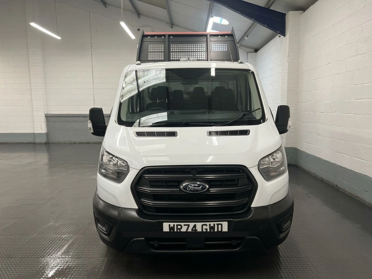 2024 Ford Transit Double Cab Tipper Van — front view