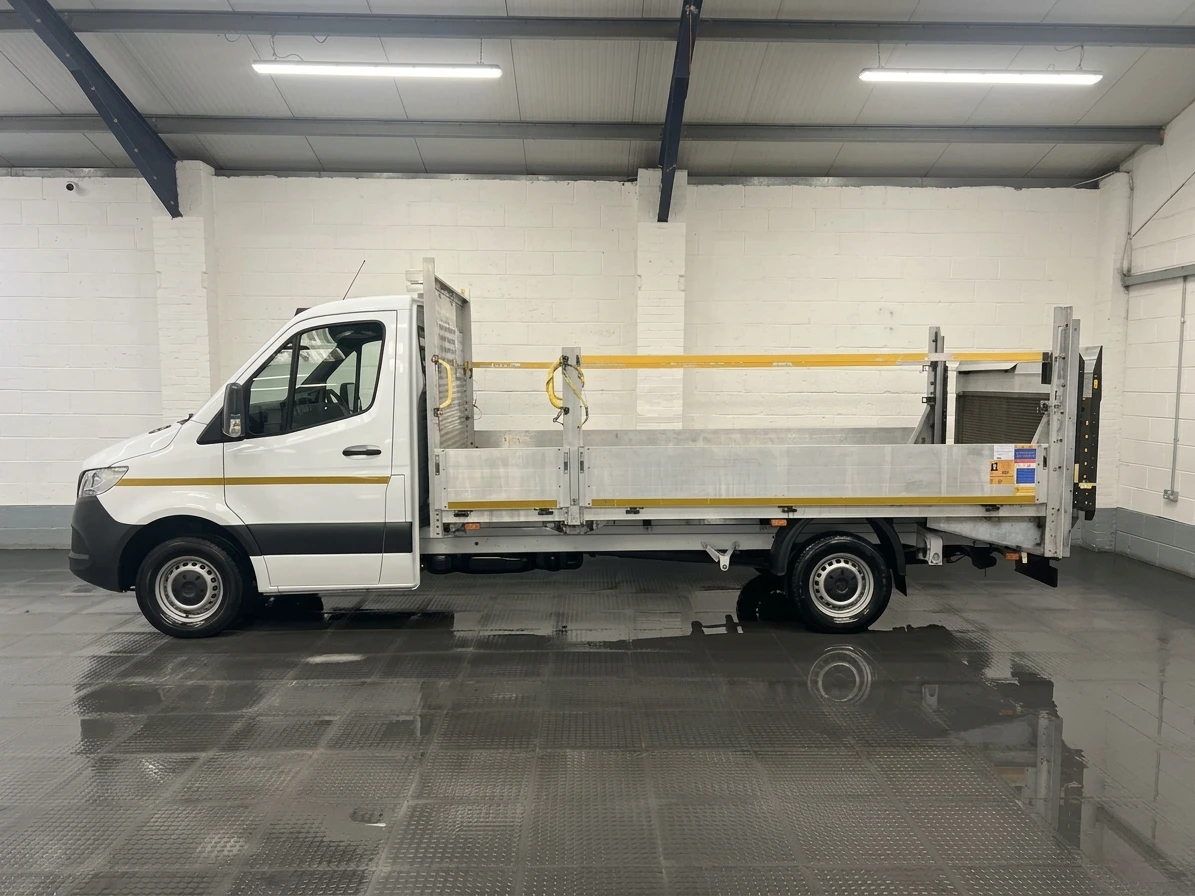 2023 Mercedes-Benz Sprinter Dropside Van — side view