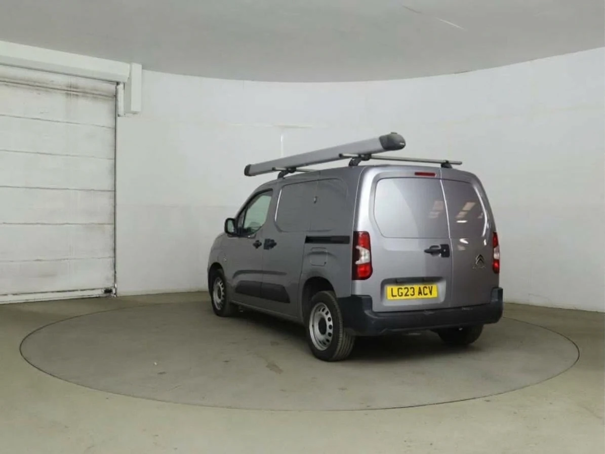 2023 Citroen Berlingo Panel Van — rear three-quarter view