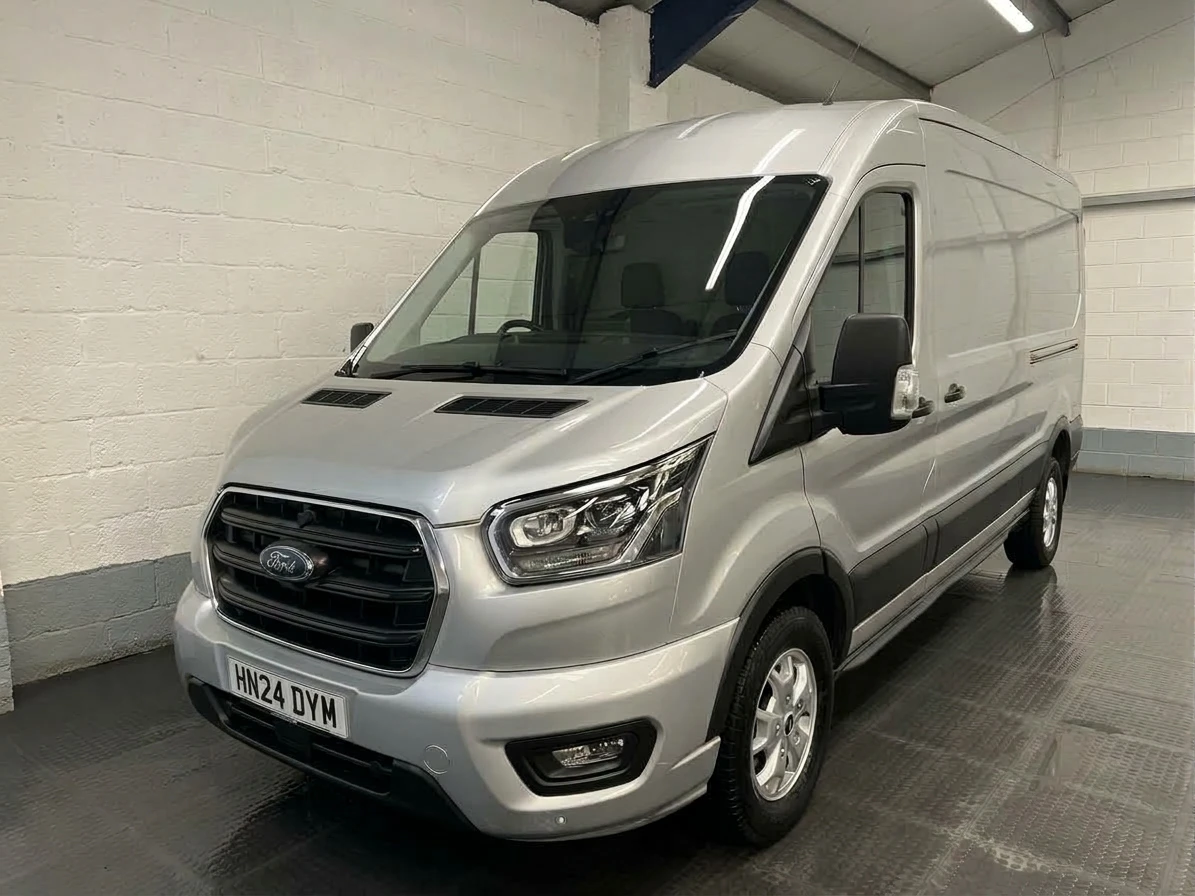2024 Ford Transit Panel Van — front three-quarter view