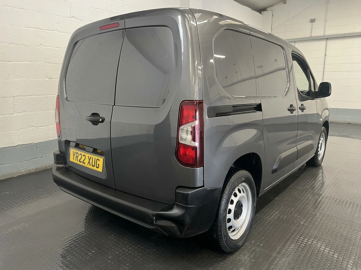 2022 Toyota Proace City Panel Van — rear three-quarter view