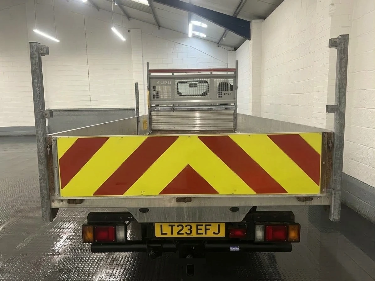 2023 Isuzu Grafter Dropside Van — rear view