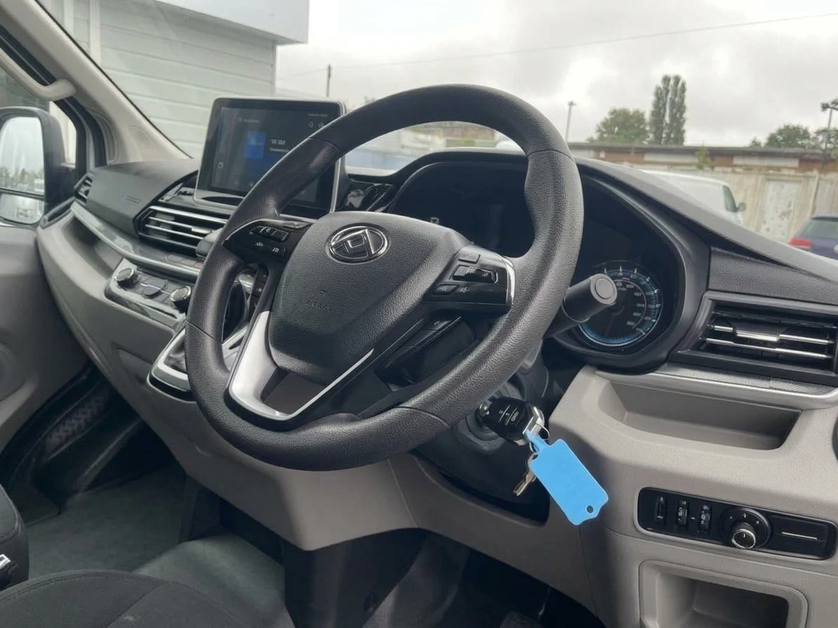 2024 Maxus eDeliver 9 Luton Low Loader Van — cab interior