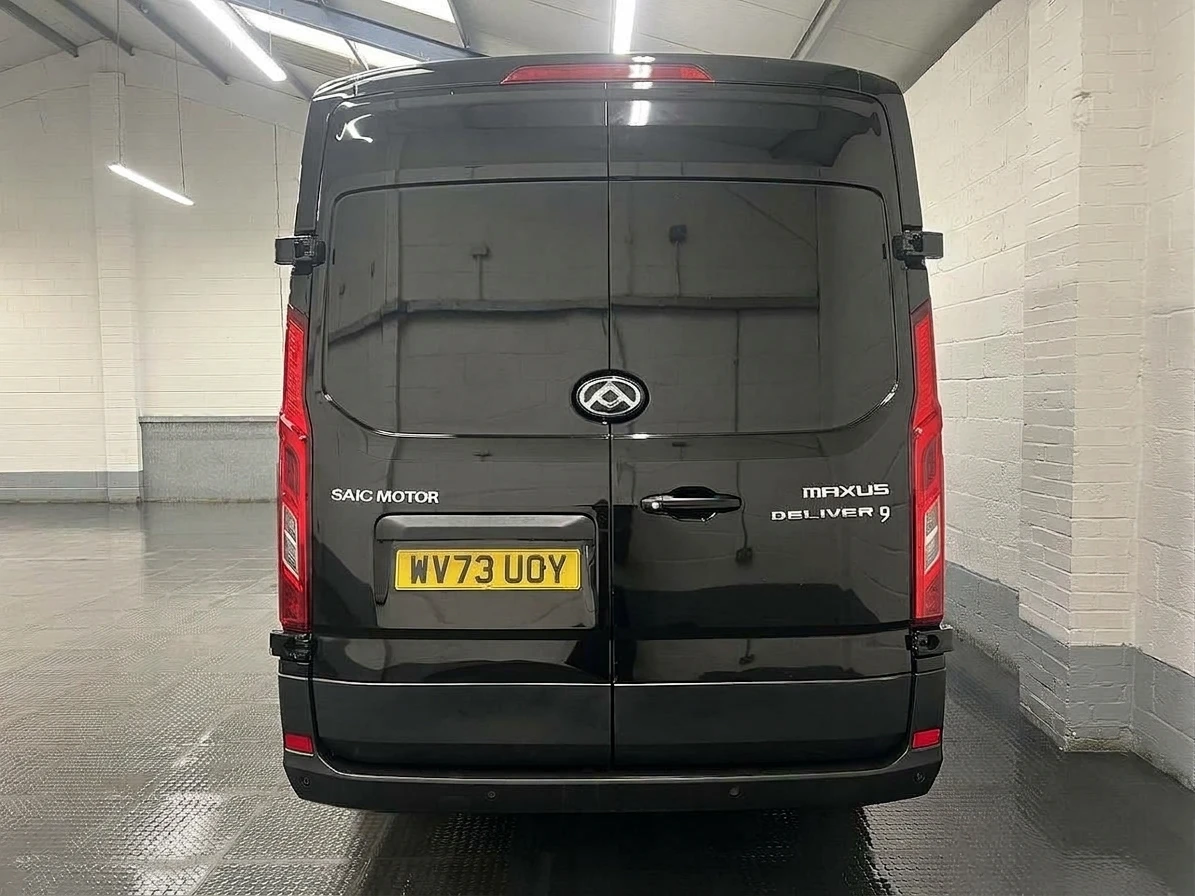 2023 Maxus Deliver 9 High Roof Panel Van — rear view