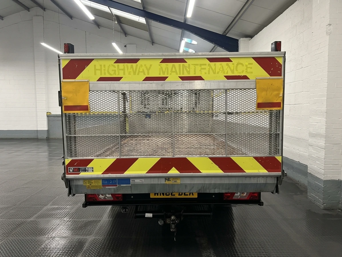 2022 Ford Transit Dropside Van — rear view