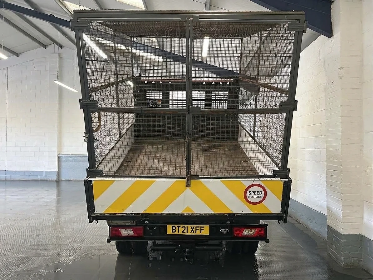 2021 Ford Transit Double Cab Tipper Van — rear view