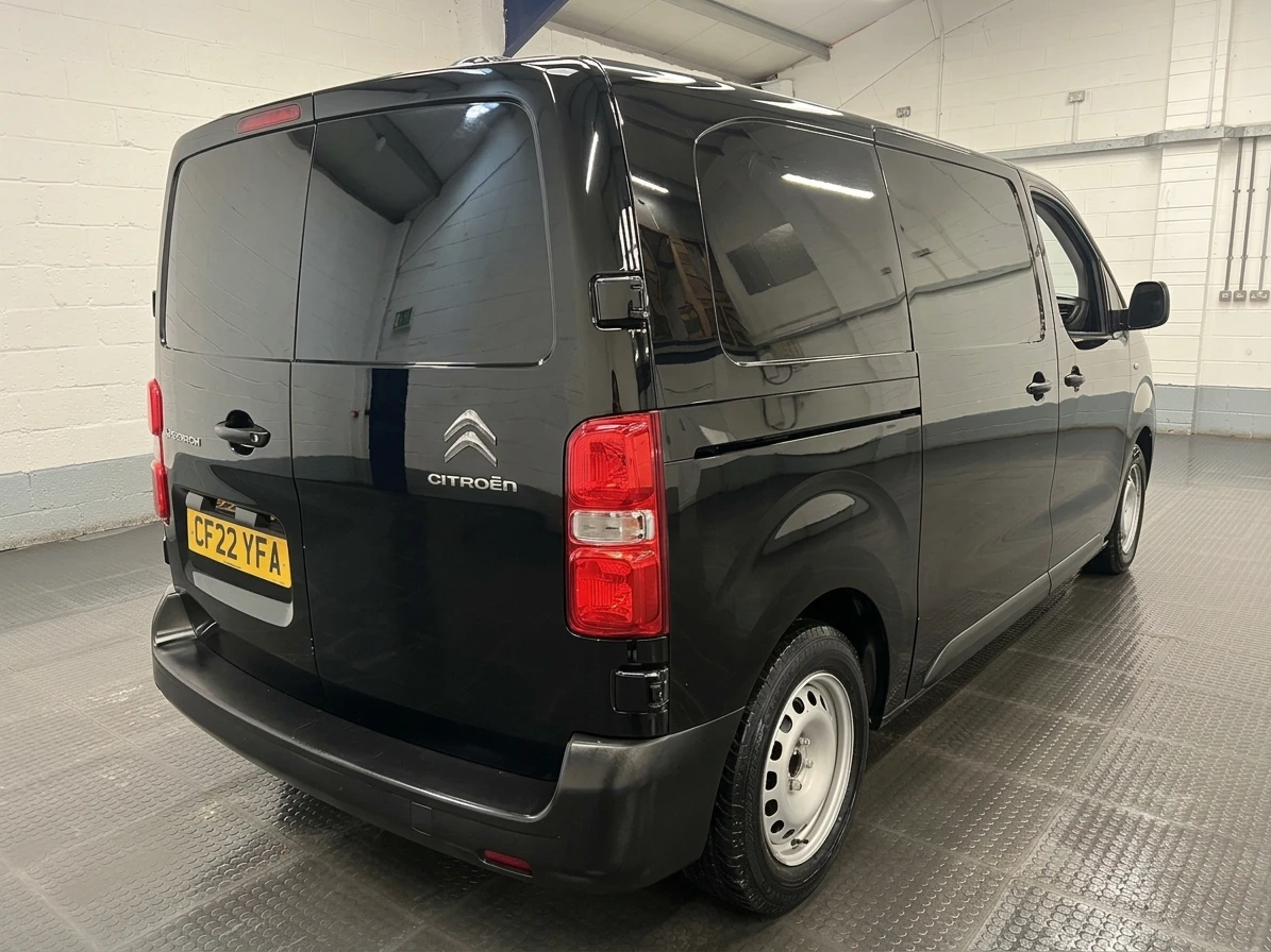 2022 Citroen Dispatch Panel Van — rear three-quarter view