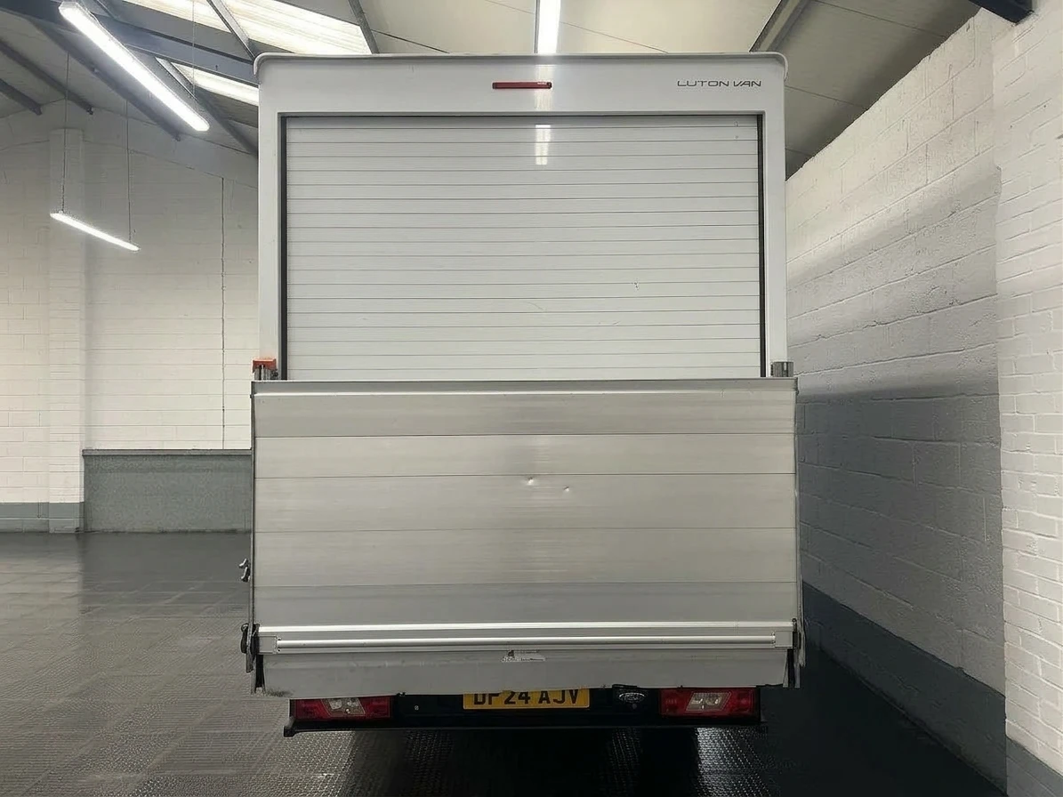 2024 Ford Transit CurtainSider Van — rear view
