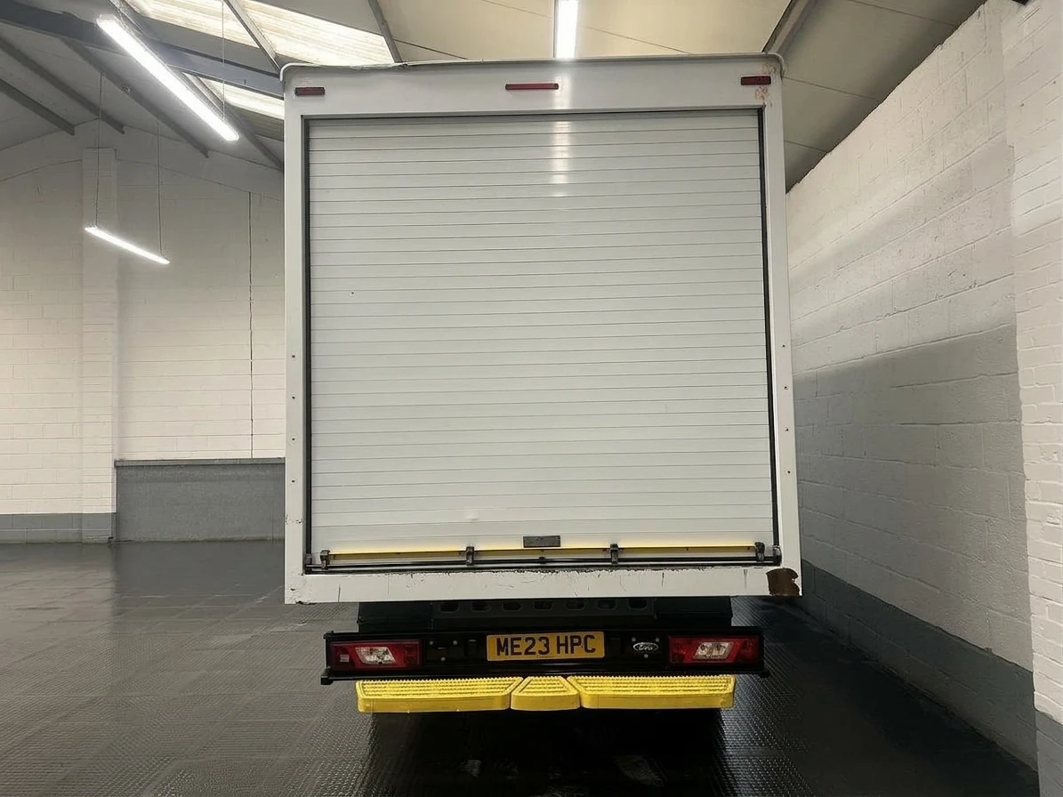 2023 Ford Transit Luton Box Van — rear view