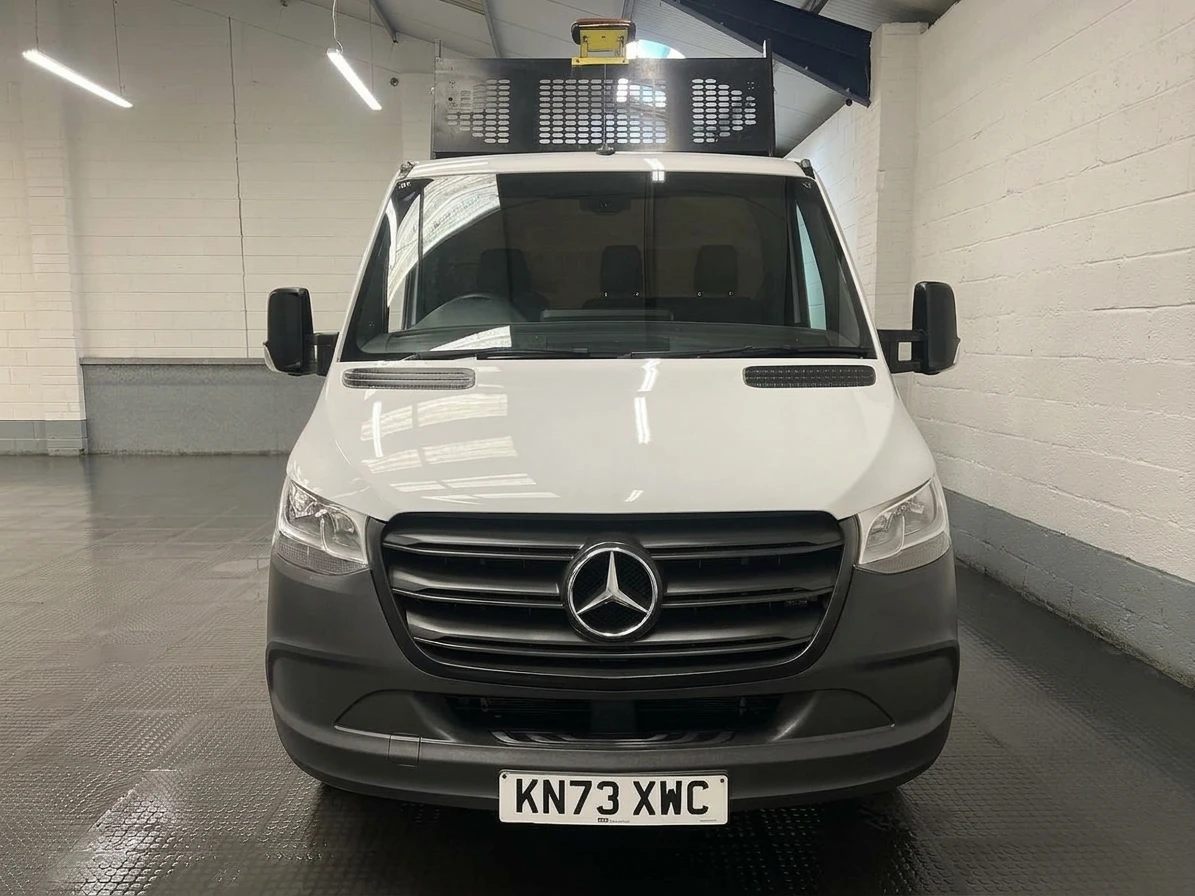 2023 Mercedes-Benz Sprinter Tipper Van — front view