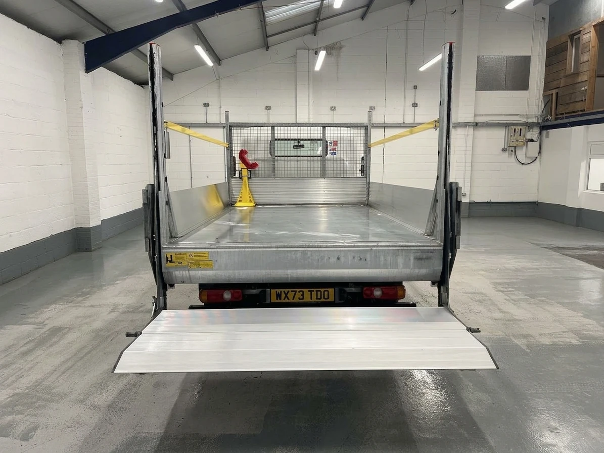 2023 Fuso Canter Tipper Van — rear view