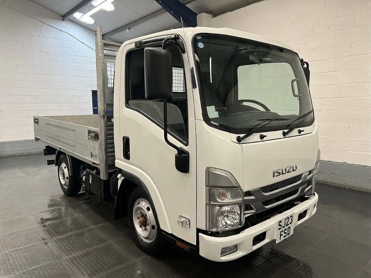 2023 Isuzu Grafter Dropside Van — front three-quarter view