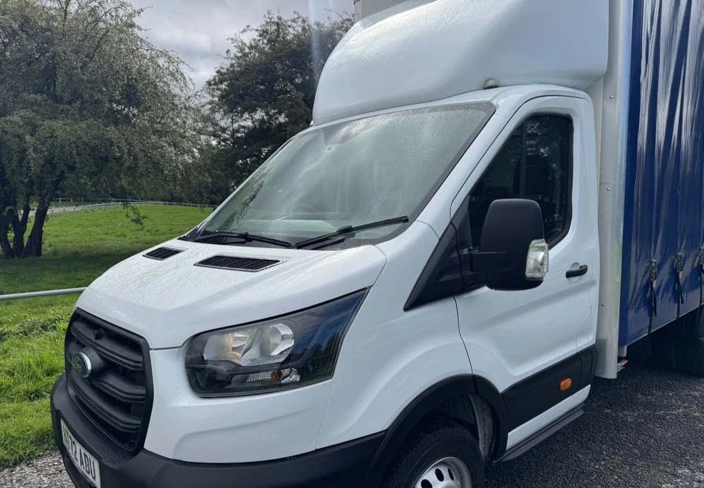 2022 Ford Transit CurtainSider Van — front three-quarter view