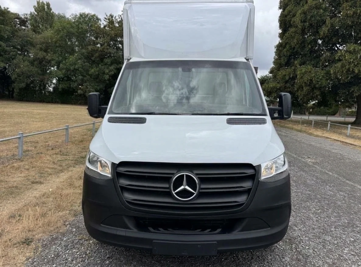 2022 Mercedes-Benz Sprinter CurtainSider Van — front view