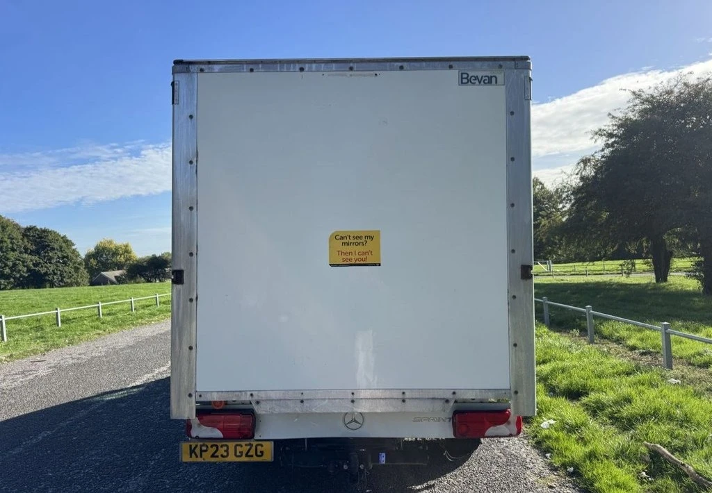 2023 Mercedes-Benz Sprinter CurtainSider Van — rear view