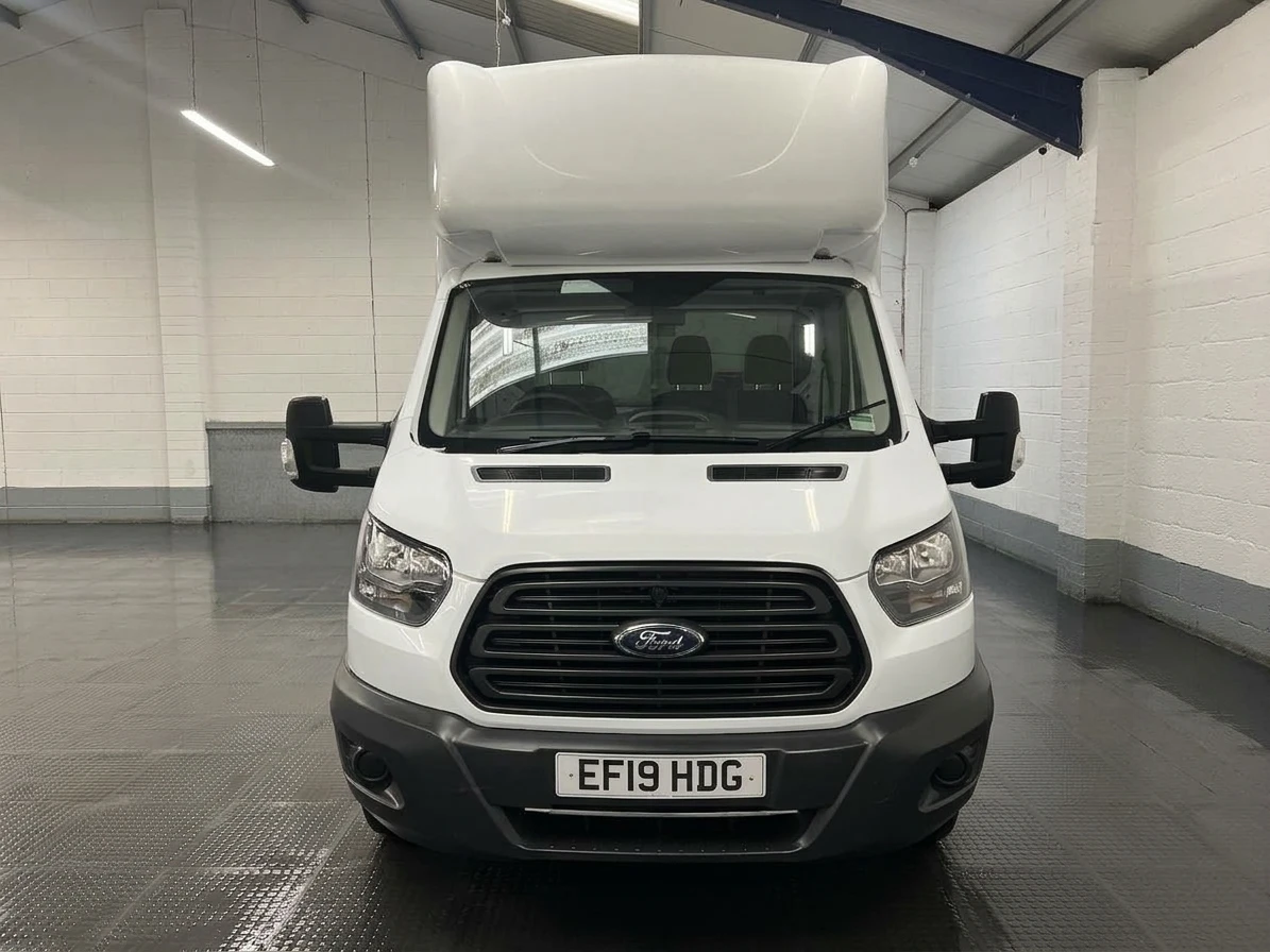 2019 Ford Transit Luton Box Van — front view