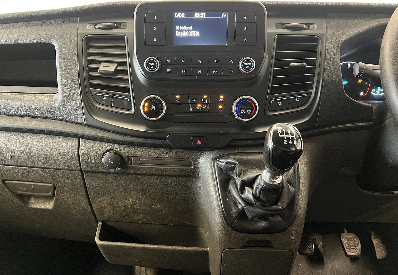2023 Ford Transit Double Cab Tipper Van — cab interior