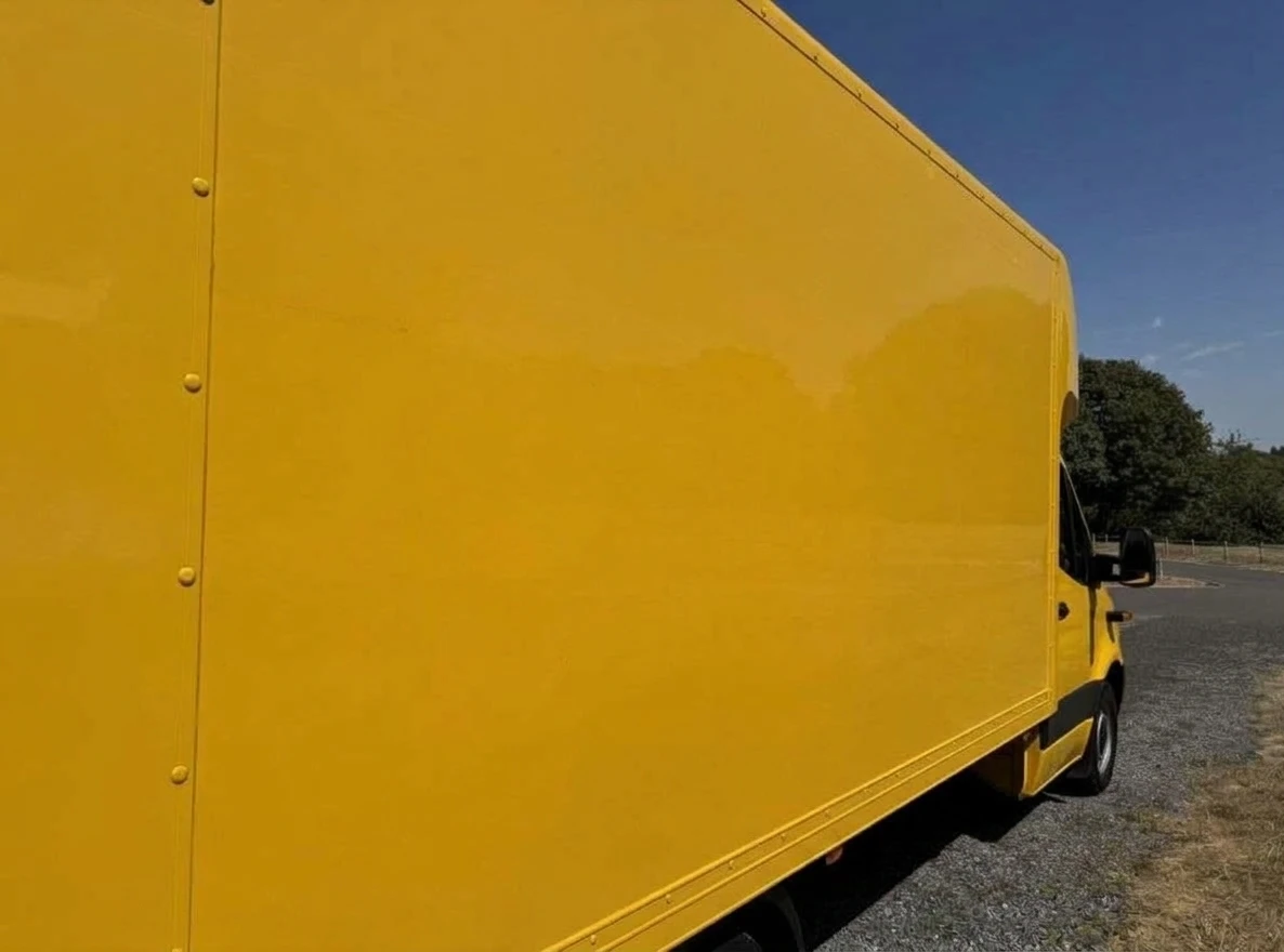 2020 Mercedes-Benz Sprinter Luton Box Van — side view