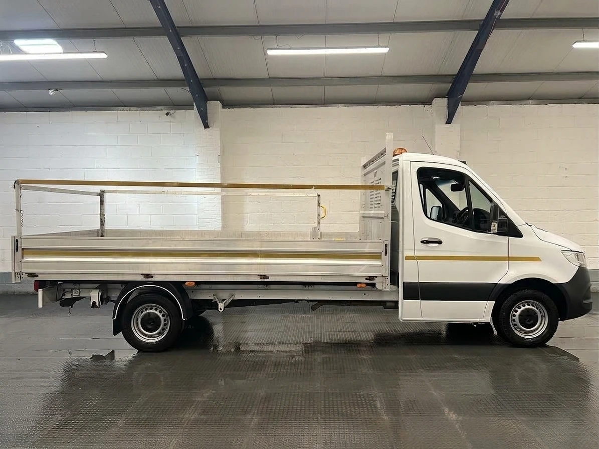2021 Mercedes-Benz Sprinter Dropside Van — side view