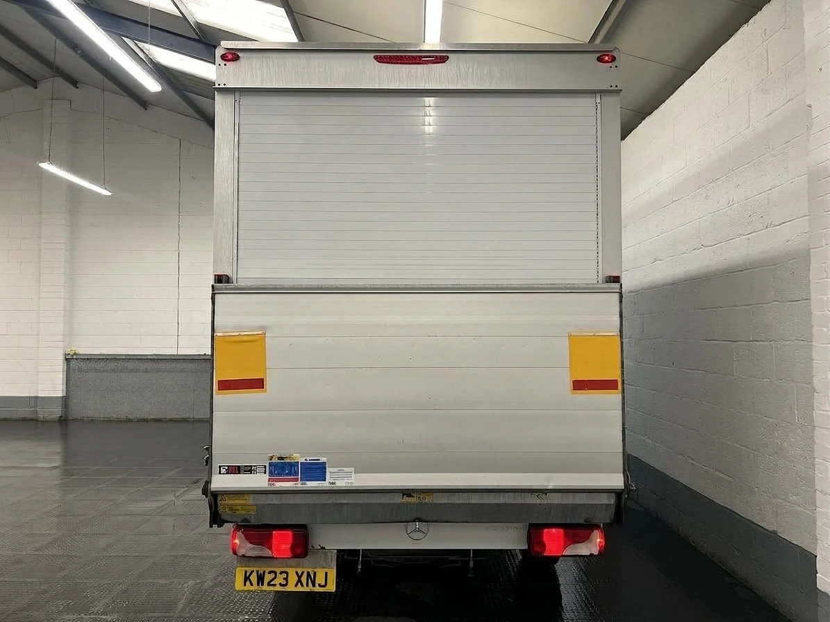 2023 Mercedes-Benz Sprinter Luton Box Van — rear view