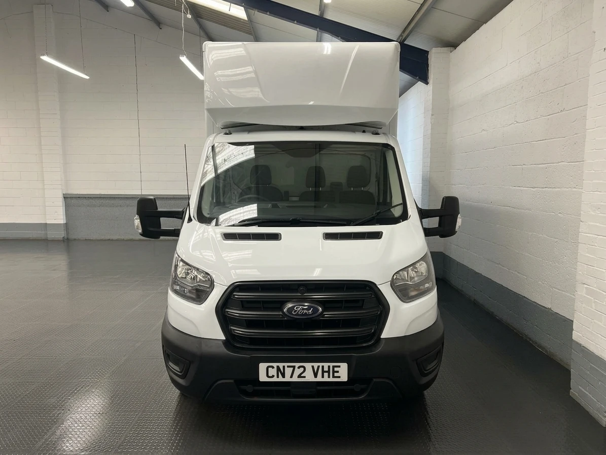 2022 Ford Transit Luton Box Van — front view