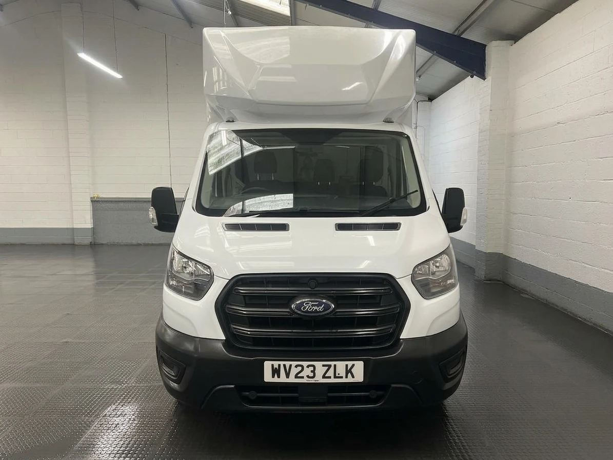 2023 Ford Transit CurtainSider Van — front view