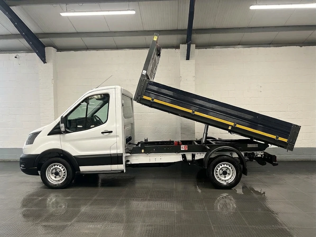 2022 Ford Transit Tipper Van — side view