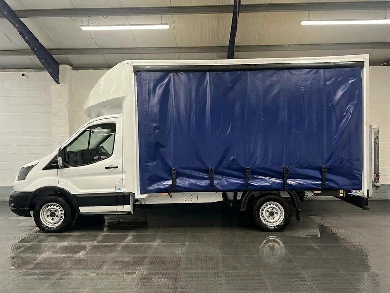 2023 Ford Transit CurtainSider Van — side view