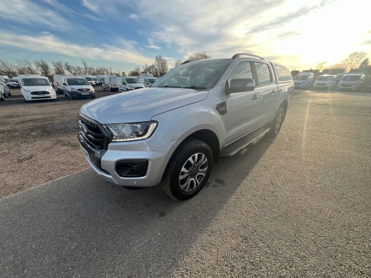 2021 Ford Ranger Double Cab PickUp Van — front three-quarter view