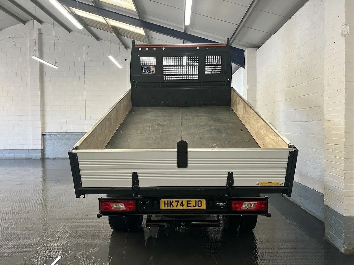 2024 Ford Transit Tipper Van — rear view