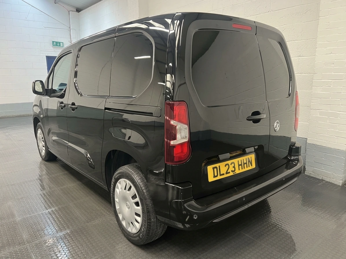2023 Vauxhall Combo Panel Van — rear three-quarter view