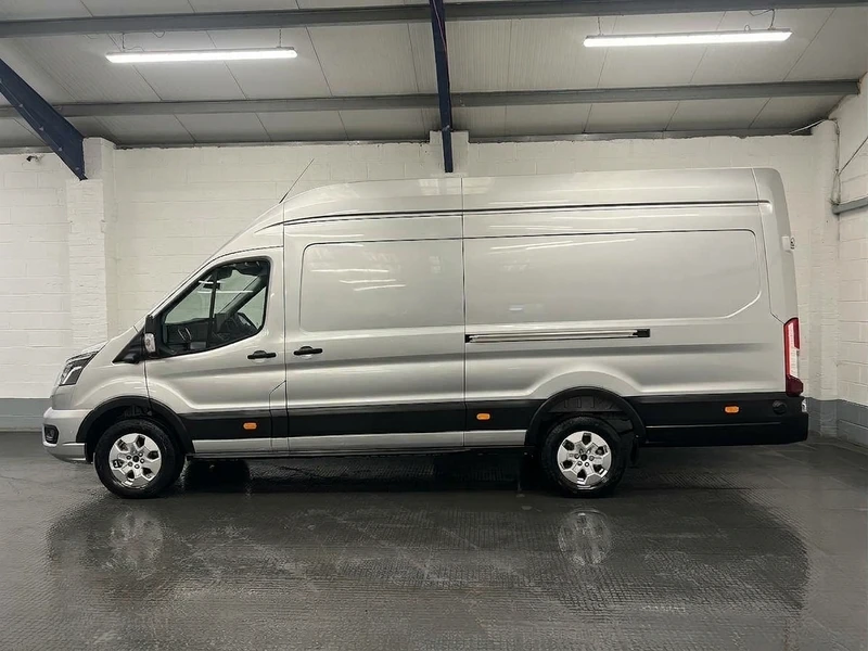 2025 Ford Transit High Roof Panel Van — side view