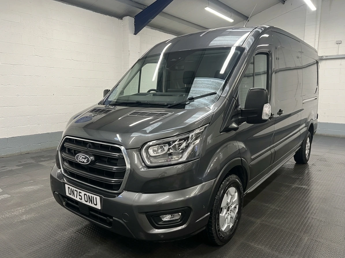 2025 Ford Transit Panel Van — front three-quarter view