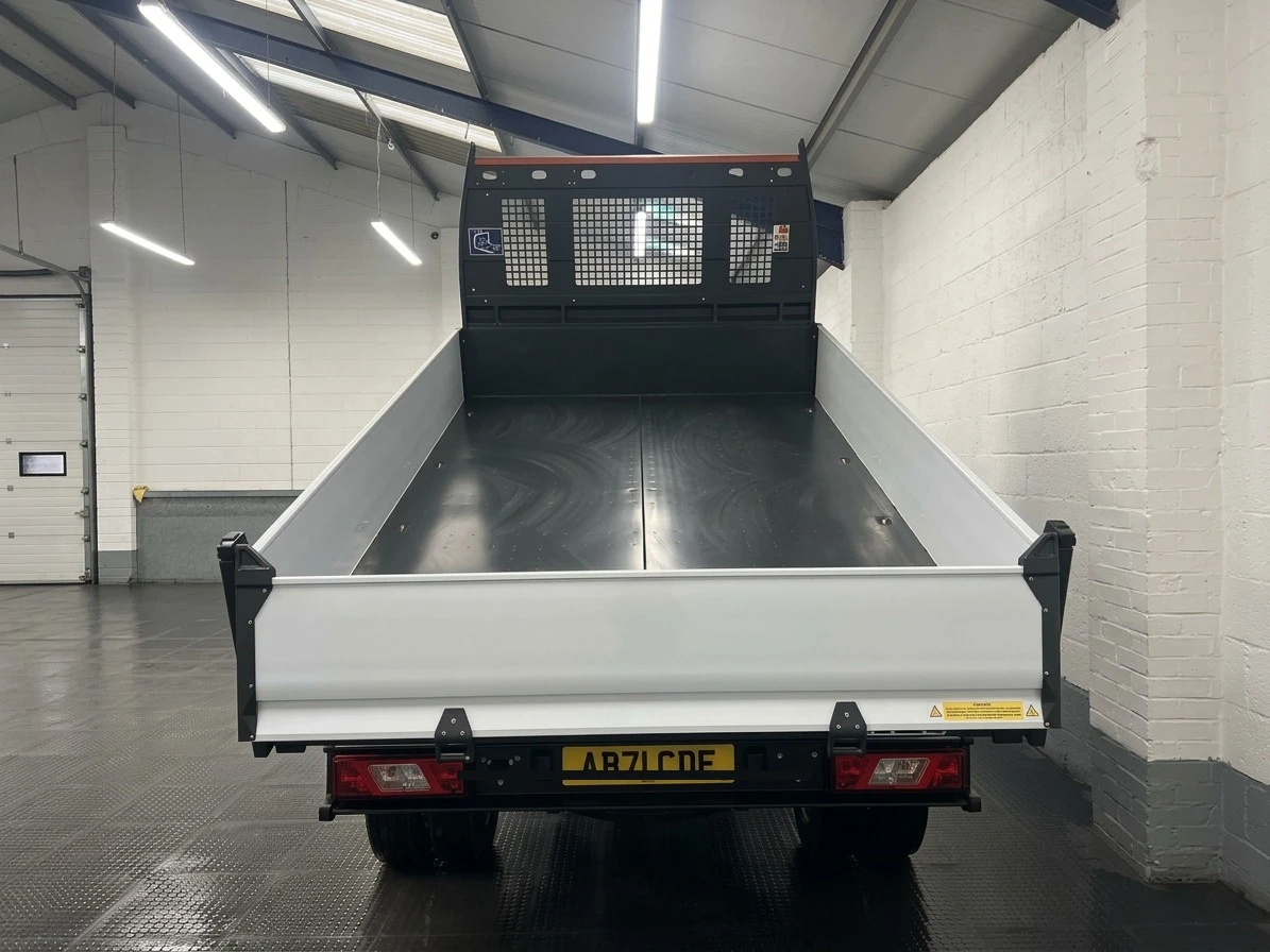 2026 Ford Transit Tipper Van — rear view