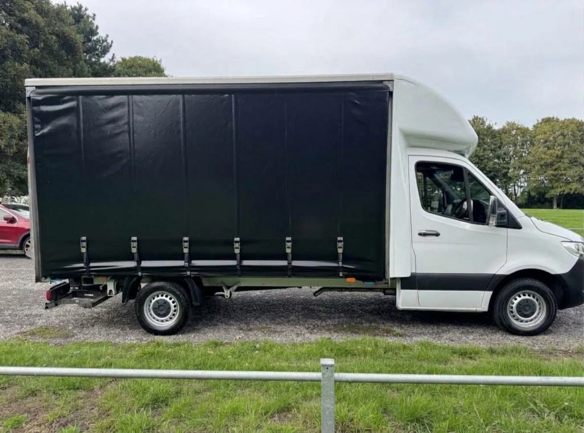 2022 Mercedes-Benz Sprinter CurtainSider Van — side view