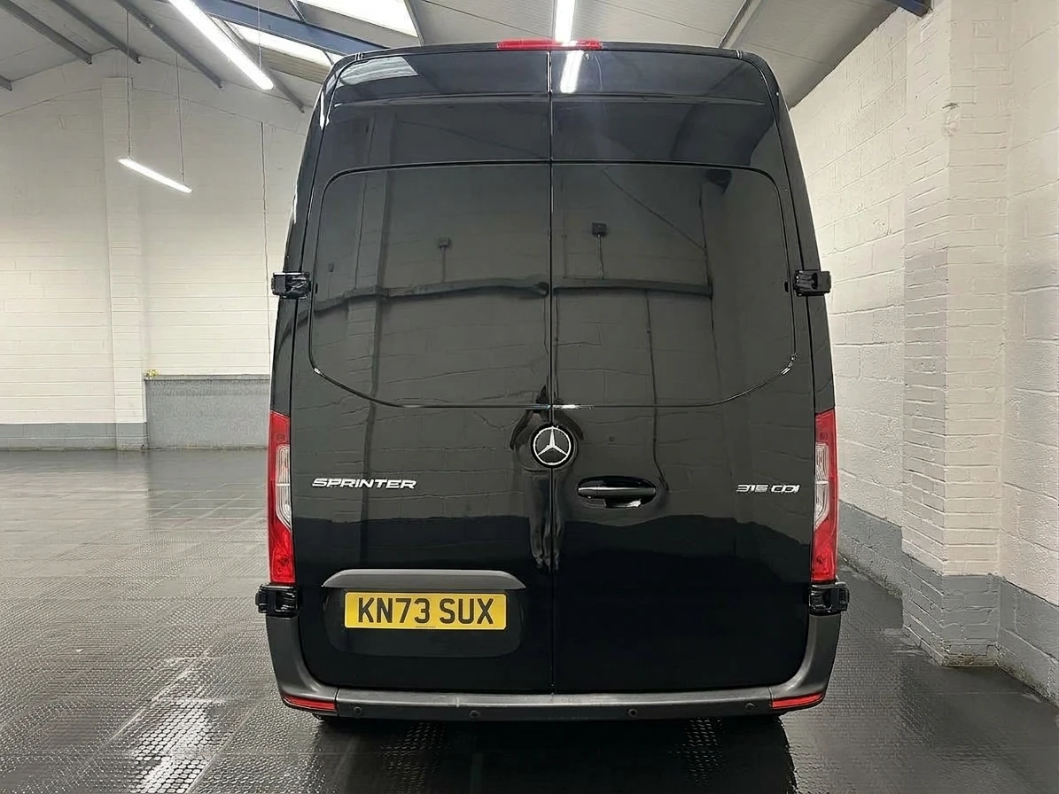 2023 Mercedes-Benz Sprinter High Roof Panel Van — rear view