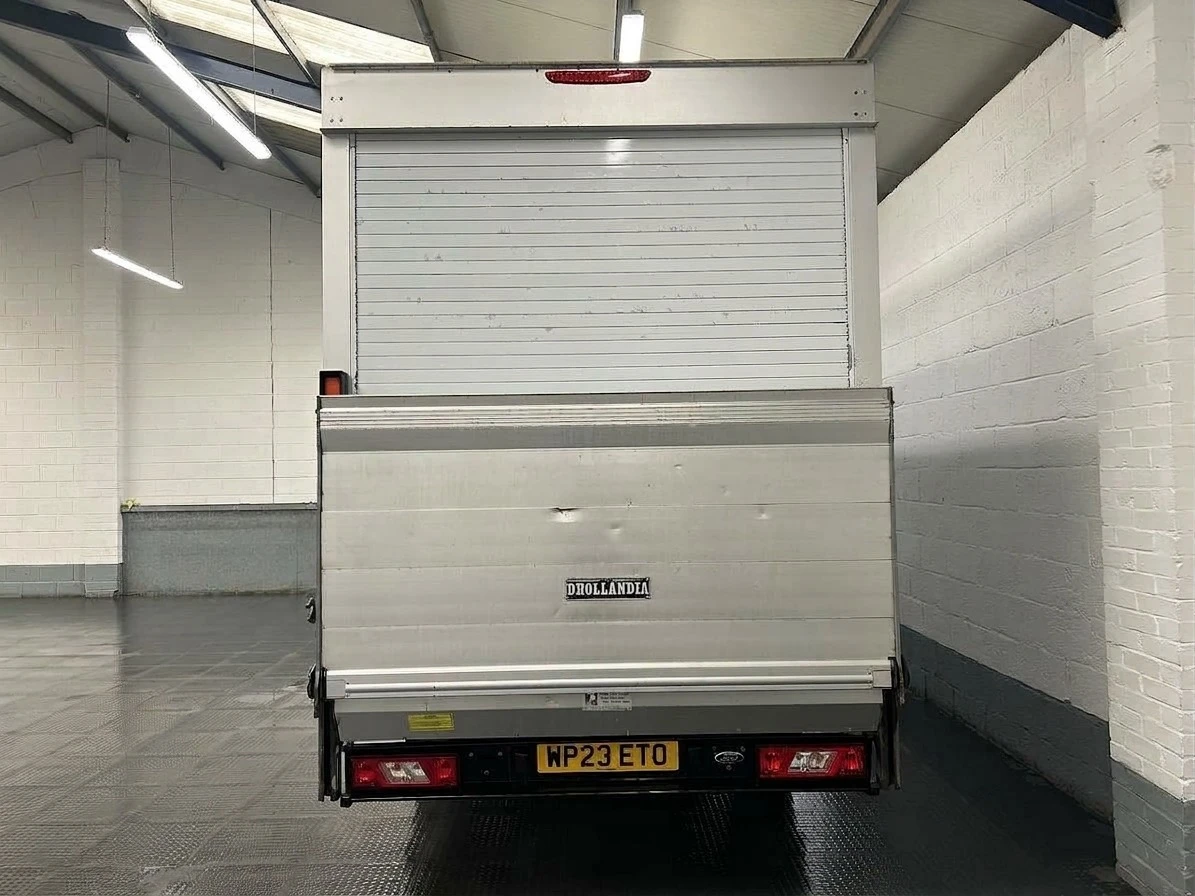 2023 Ford Transit Luton Box Van — rear view
