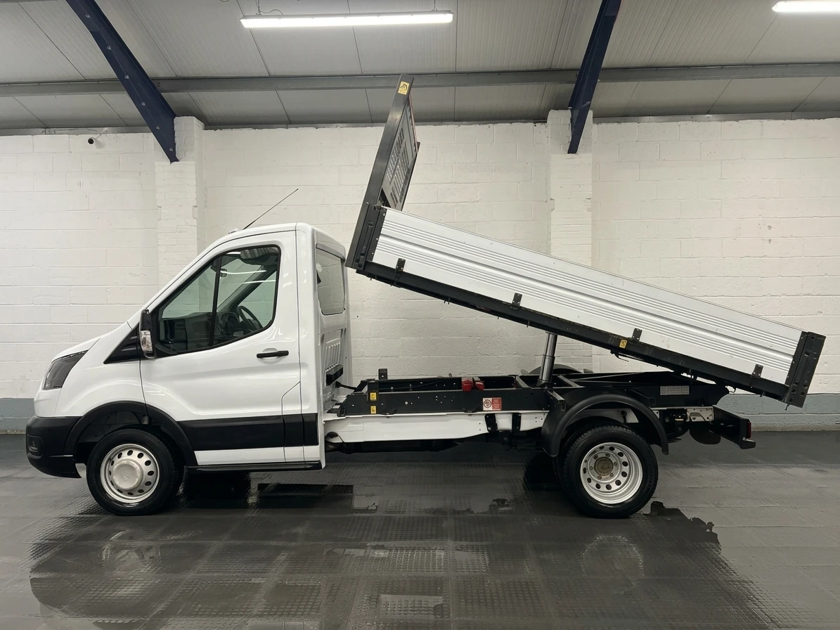 2021 Ford Transit Tipper Van — side view