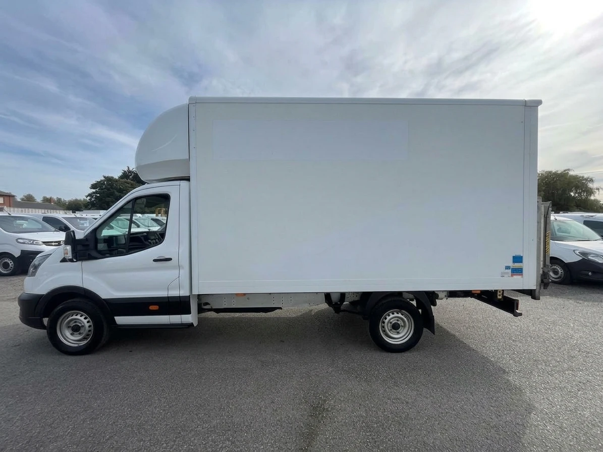 2023 Ford Transit Luton Box Van — side view