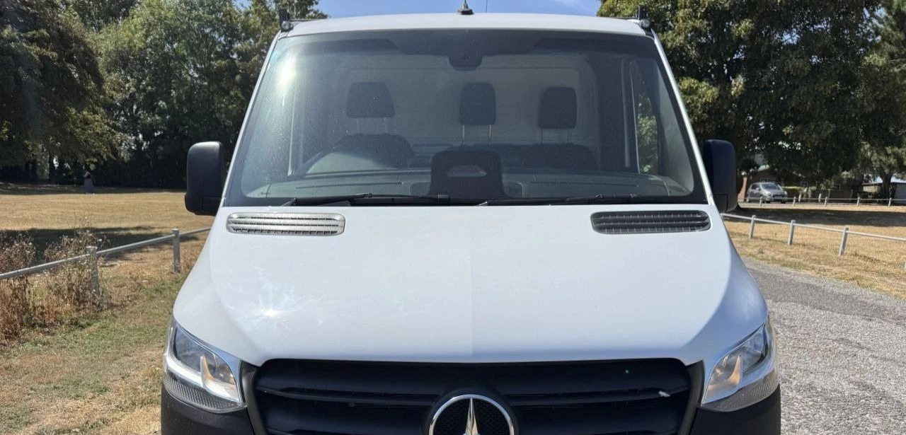2025 Mercedes-Benz Sprinter Dropside Van — front view