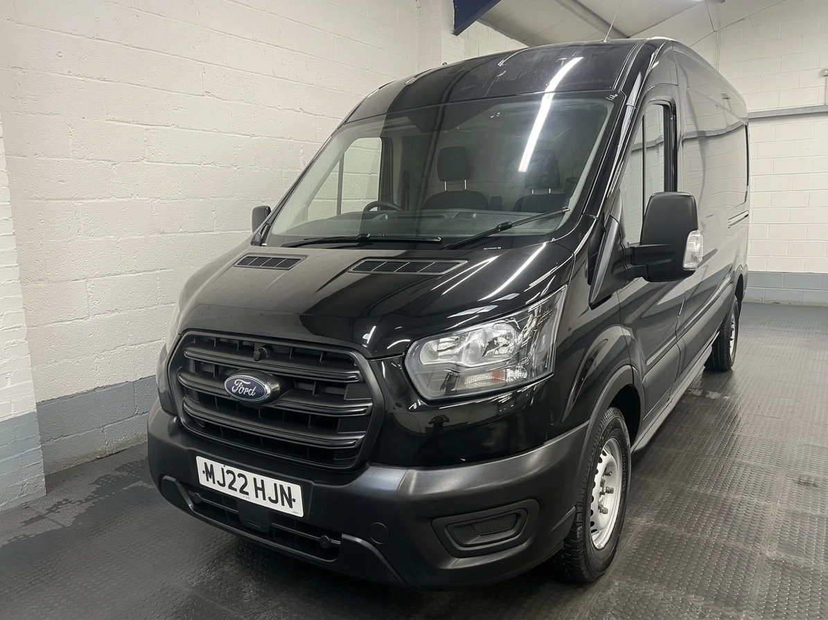2022 Ford Transit Panel Van — front three-quarter view