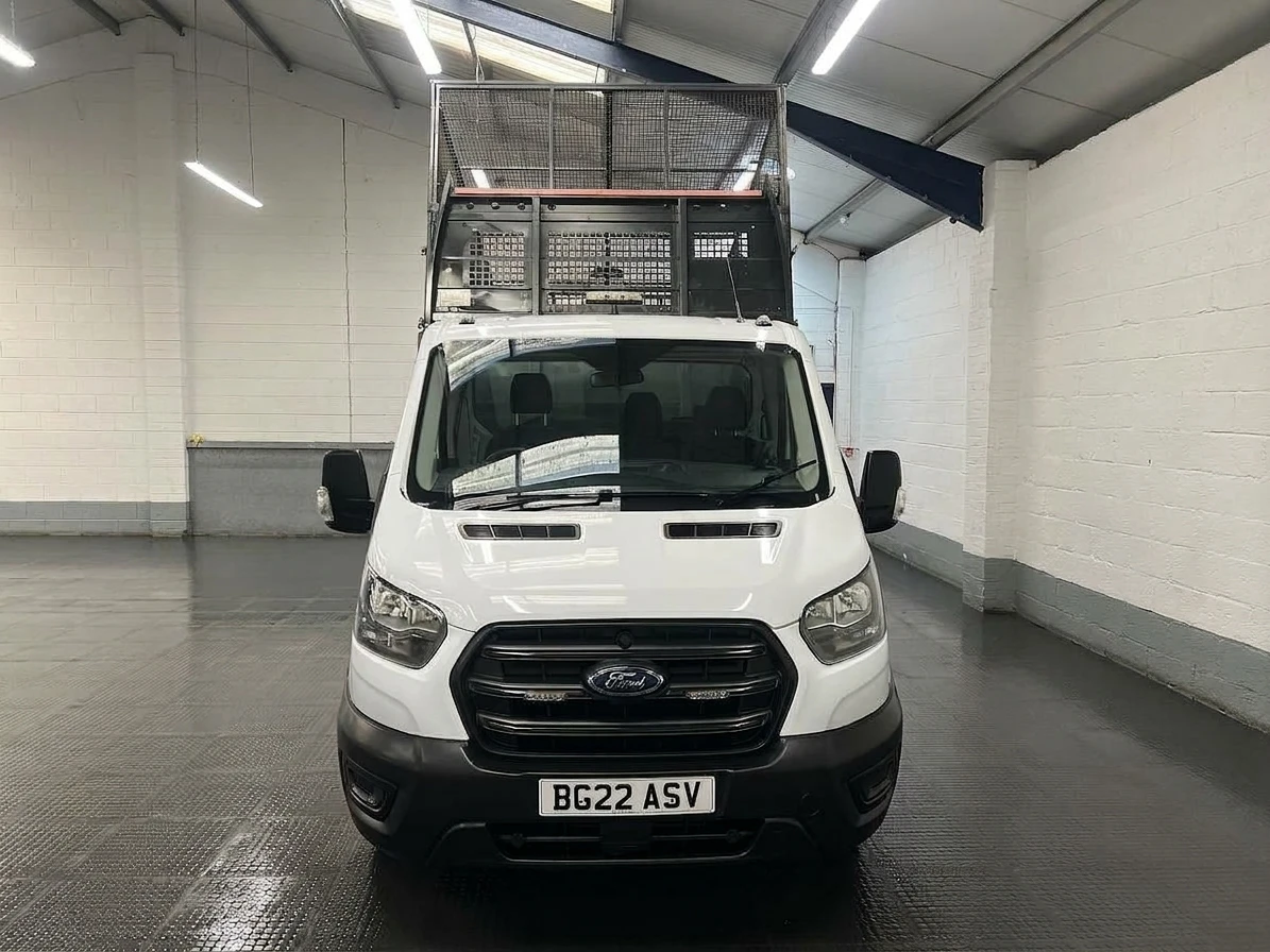 2022 Ford Transit Tipper Van — front view