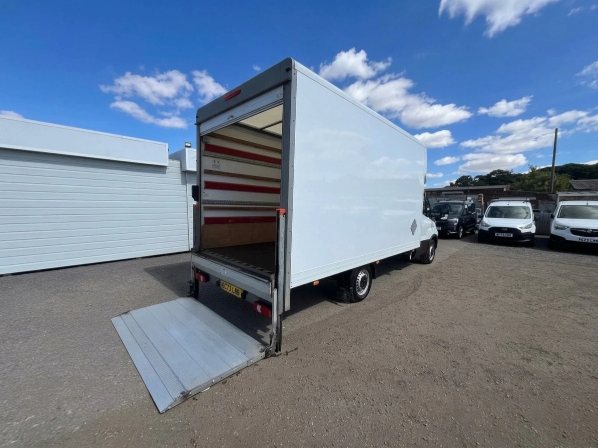 2024 Iveco Daily Luton Box Van — rear three-quarter view