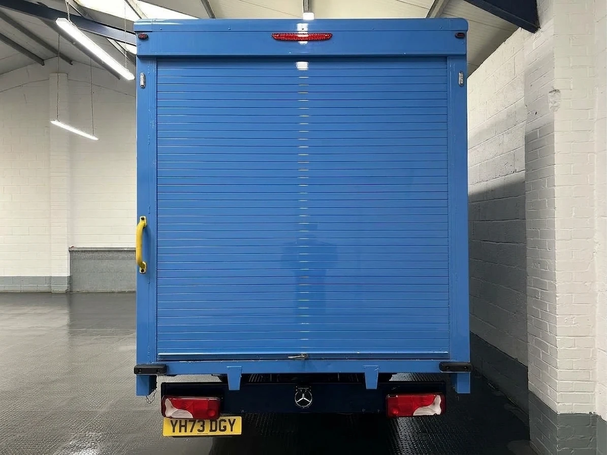 2023 Mercedes-Benz Sprinter CurtainSider Van — rear view